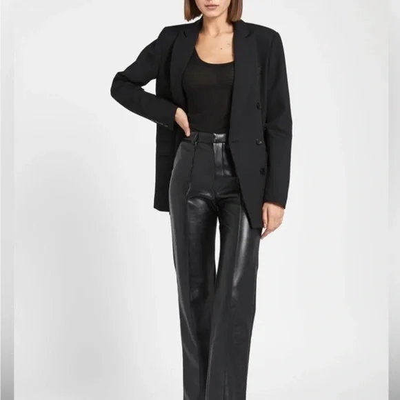 BECAUSE OF ALICE Leather Pants - Picture 1 of 5